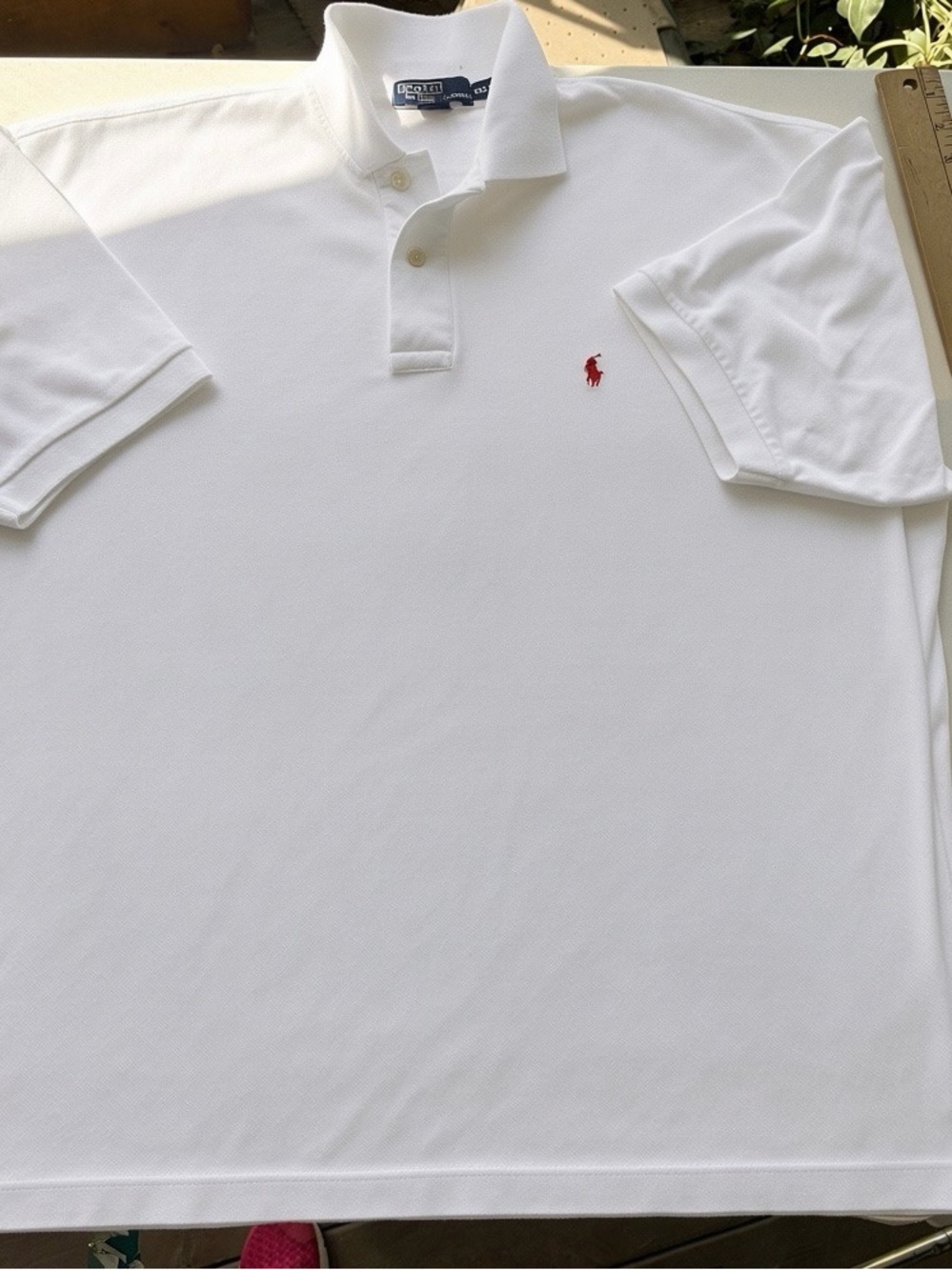 Polo Ralph Lauren Polo Mens XXL Classic Fit Short Sleeve Pique Pony Logo White